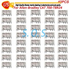 40Pcs 6A 250VAC 24VDC 5-Pins Replace For Allen-Bradley CAT 700-TBR24 Power Relay