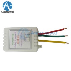 AC110-220V 7A 1 Channel Timer Adjustable Turn Off Delay Controller Module