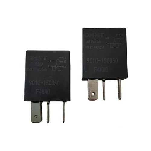 12VDC 30A 5-pin Automotive Relay Compatible with V23074-A10 Number of Items: 2