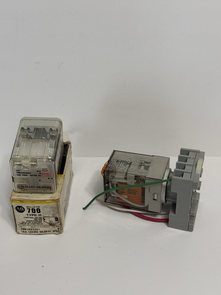 AB Industrial Controls 700-HA32A1 Type H Control Relay 10A 120VAC 50/60 Hz