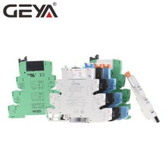 GEYA Slim Relay Module For PLC AC/DC24V Relay module Grey 6A 6.2mm thickness UL