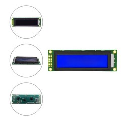2002A Character LCD 20×02 Blue Screen with LED Backlight 11.6×3.7×1.2cm