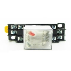 10 x AC220V Coil Power Relay 12A AC240V/DC28V 8 Pin + Din Rail Socket Wholesale