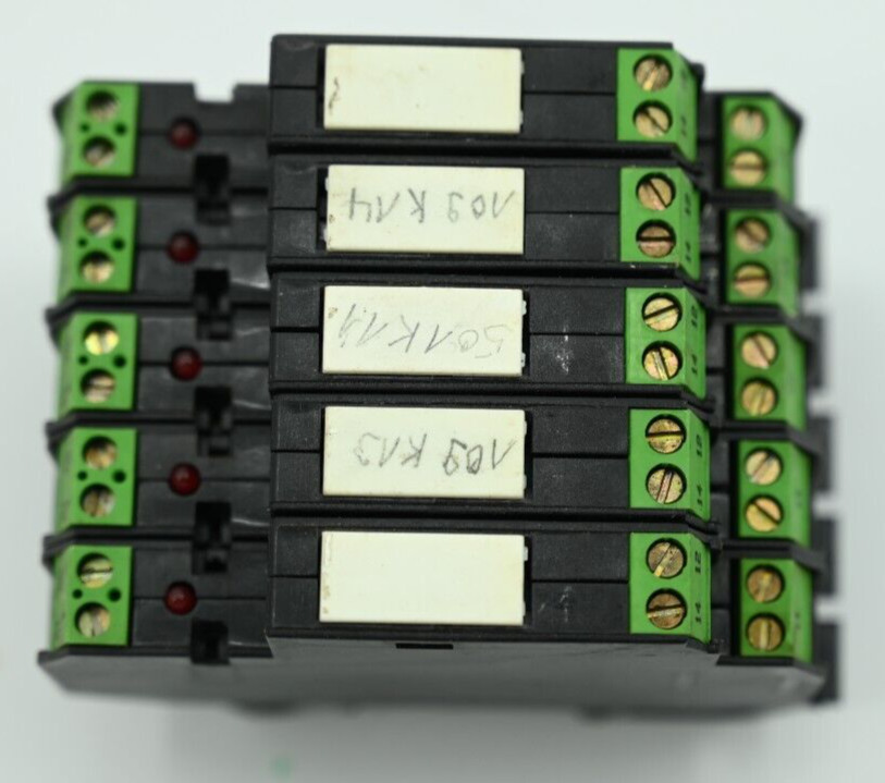 Lot of (5) MURR ELEKTRONIK 51120 Relay Module