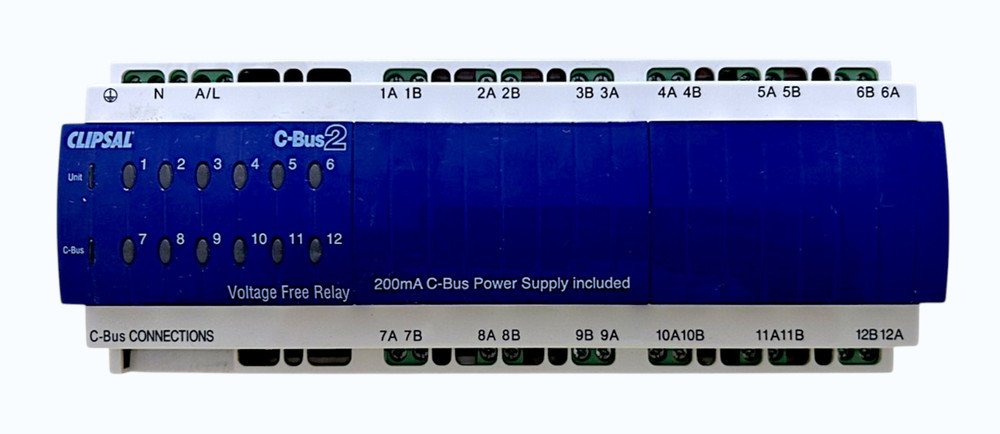 Clipsal L5512RVF 12-Channel Voltage Free Relay