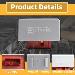 Main Relay Assembly Compatible with Honda 1998-2002 Accord 1998-2004 Odyssey 200