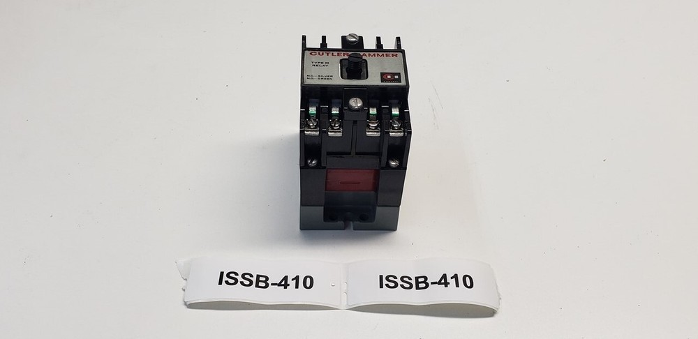Cutler Hammer D23MR40A Relay Type M 300V 120V Coil 4 N.O. New Old Stock