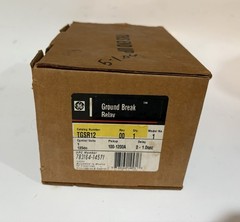 GE TGSR12 Ground Break Relay, 120Vac/125Vdc, 100-1200Amp, 0-1.0 Sec, Solid State