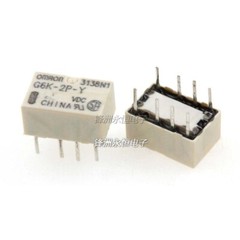1pcs ORIGINAL 24V 24VDC G6K-2P-Y-24VDC Omron Signal Relay 8pins DIP
