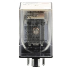 SCHNEIDER 8501KPR12V20 General Purpose Relay,120VAC, 10A, 8Pins 2DT07