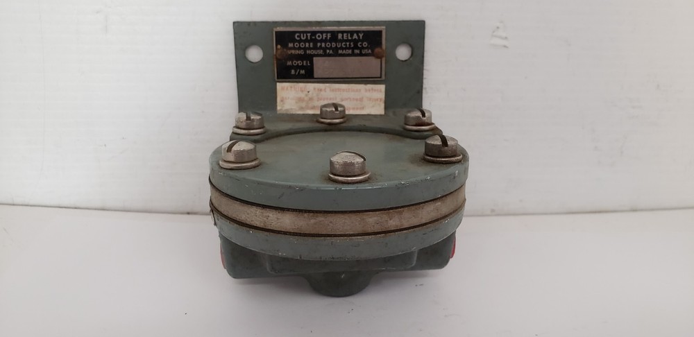 MOORE MODEL 64D CUT-OFF RELAY, 6278S6FG, NNB