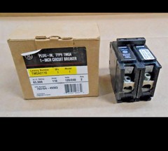 NEW GE TMQA2110 TYPE TMQA CIRCUIT BREAKER 65KA 110 AMP 2 POLE 120/240V
