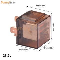 Waterproof Automotive Relay 12V 24V 80/100A 4/5Pin SPDT Car Relay Control Device