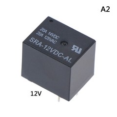 SRA-05VDC-AL SRA-12VDC-AL SRA-24VDC-AL 5V 12V 24V 20A T74 4PIN Relay~ A3