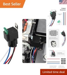 12V 30A Car Relay with 4-Pin Connector – Safe and Reliable Operation