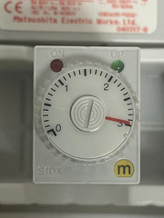 MATSUSHITA ELECTRIC NAIS S1DX-A4C TIMER, 3 MINUTE, AC240V, BOX OF 11, NOS