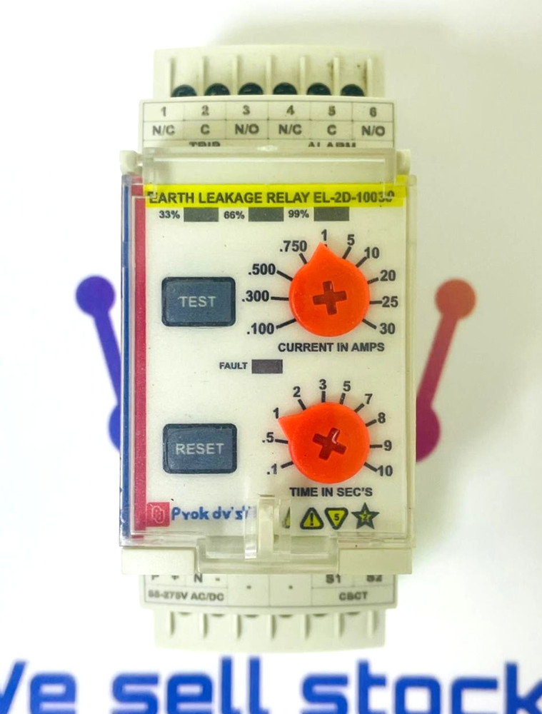 PROK DVS EL-2D-10030 Earth Leakage Relay