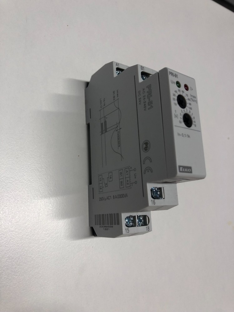 Current monitoring relay ELKO PRI-51/1A