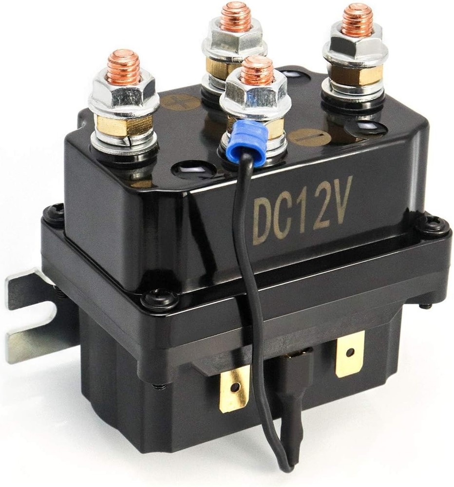12V 250A Winch Solenoid Relay Contactor ATV UTV 3000-5000lb Replacement Switches