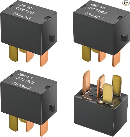 4PCS Car AC Relay, G8HL-H71 AC and Starter Relays Replace 39794-S Color: 4 PCS