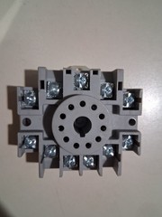 NEW CUSTOM CONNECTOR OT11-PC RELAY BASE SOCKET 11 PIN 300V 10A