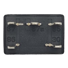 2-Pack 13500126 Relay D1780C for Engine Cooling Fan Motor – 5-Terminal Multi-Pur