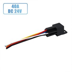5pcs JD-2914 5 Pin DC 24V 40A Universal Car Fuse Relay Switch Power with Harness