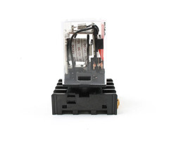 Electromagnetic Relay MK2P 8PIN PF083A Socket DC12V DC24V AC110V AC220V MK2P-I