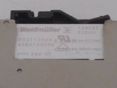 WEIDMULLER 8533640000 RELAY MODULE 24VDC 1CO CONTACT DIN RAIL MOUNT W/RSS112024