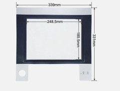 For KeView v2 OP 450LD/U-2010 part No.85108 OP450A Touch Screen + Overlay #lin.u