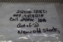 Cornell Dubilier 212D10-448B Relays 24VDC Coil New Old Stock (Lot of 2)