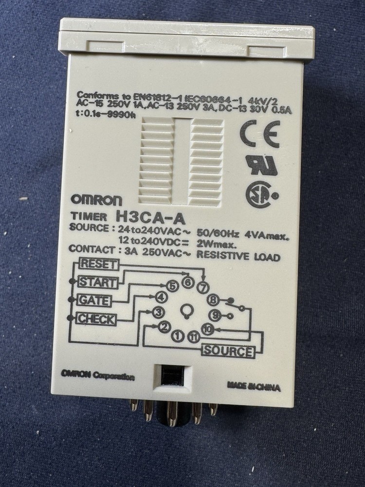 Omron H3CA-A Timer 24 to 240VAC 12 to 240VDC 11 Pin New