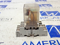 Dayton 5X838 Relay 120V Socket Base Idec SR3B-05 15A 300V