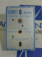 SMC Ensign 6655-036 Ground Trip Relay 5A 120VAC 24VDC 653-24K *USED
