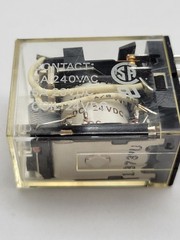 Omron MY4N-D2 Relay w Socket Base 5A 240V 14Pin 24V Coil 15X1YT