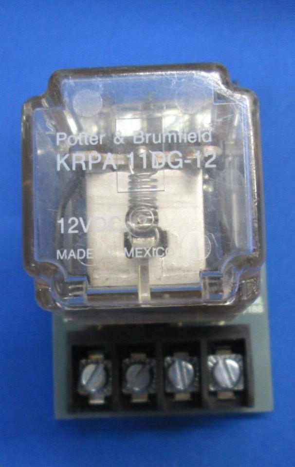 DPDT 12 Volt Coil 10 Amp Relay and socket board