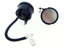 220V Compressor Thermal 1/3HP Protector, Black