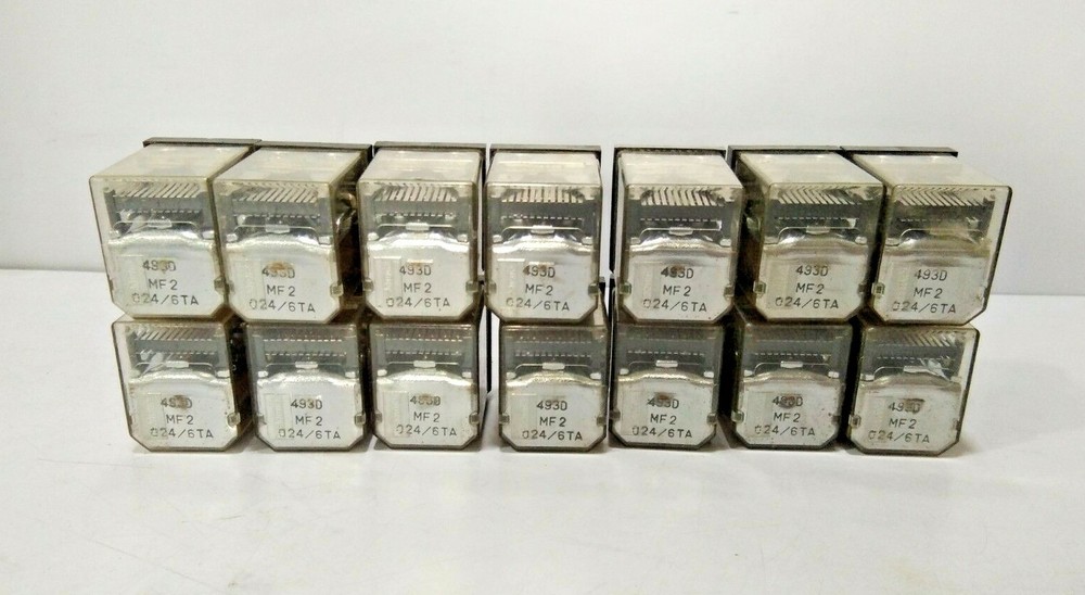 FUJITSU 493D MF2 RELAY 024/6TA – USED 14 PC LOT