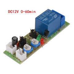 DC 12V 60min Infinite Cycle Delay Timer Timing Switch Relay Turn ON OFF Module-