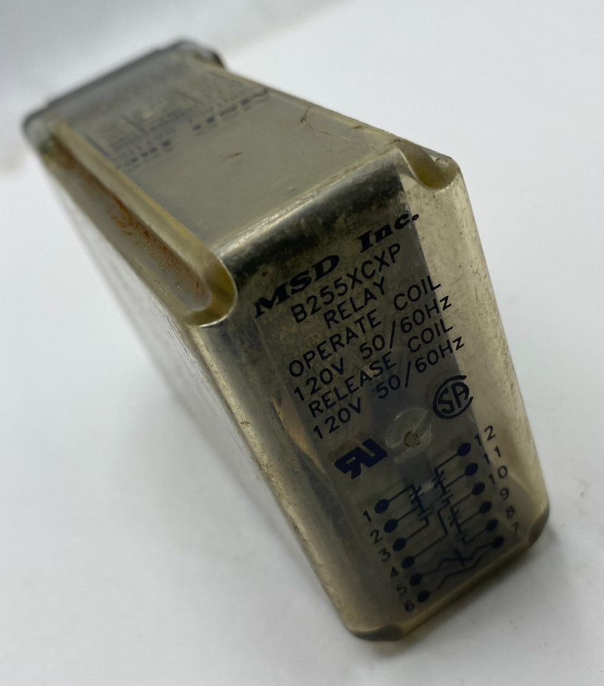 MSD Inc. B255XCXP Industrial Latching Relay, 48VDC Coil