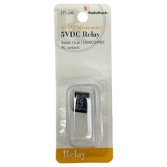 RadioShack 275-240 SPDT Micromini Relay ~ Coil: 5VDC ~ Contacts: 1A at 125VAC