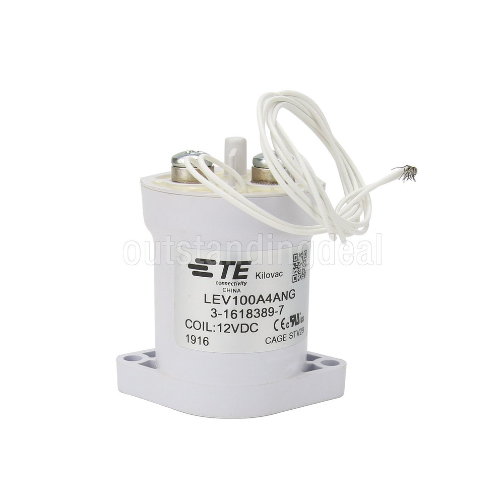 LEV100A4ANG DC Contactor 12V Coil 3-1618389-7 High-Voltage DC Relay For Vehicles