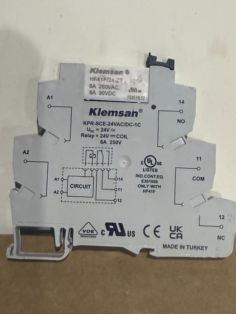 Klemsan KPR-SCE-24VACDC-1 Interface Relay