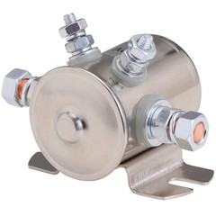 300A 12VDC Solenoid Relay NickelPlating Continuous Duty For Winch Marine