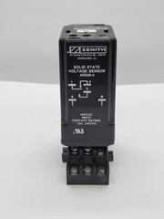 Zenith Controls ARSM-4 Solid State Voltage Sensor w Base 240-480V 10A 11-Pin