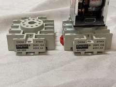 Omron MK3P5-S Contact w/ 2 Dayton 6X156M Relay Bases