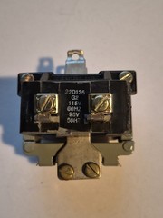 GE Relay Coil PN 22D135G2, 115V/60HZ, 95V, 50HZ, NOS.