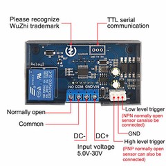 1X DC 5-12V 24V 30V LED Digital Timing Trigger Cycle Timer Delay Relay Module
