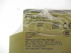 250103 New-No Box; Pilz PNOZ 10 Safety Relay 110VAC 6NO 4NC