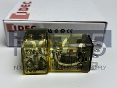 10Pcs RH2B-UL DC24V 24VDC Intermediate Relay 10A 240VAC 8Pins DPDT